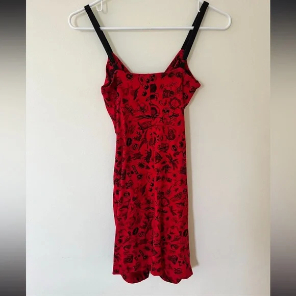 - bug print leggings and dress. Y2K Vintage Betsey Johnson - Picture 3 of 9